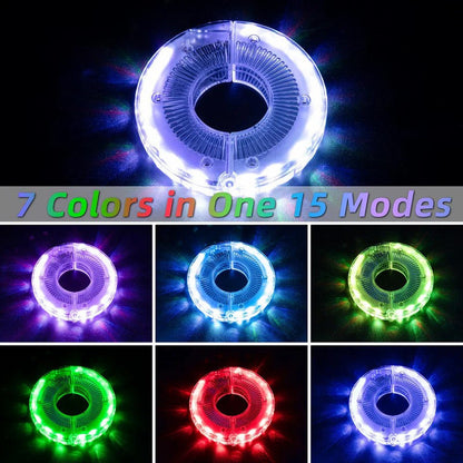 Multi Colored Hub Light
