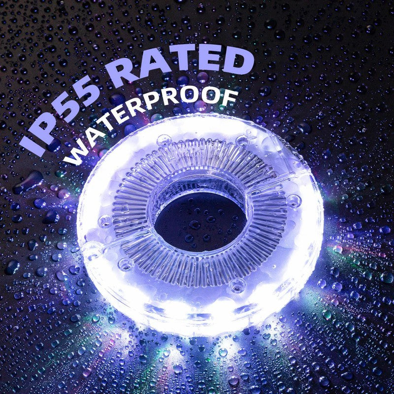 Multi Colored Hub Light