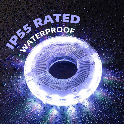 Multi Colored Hub Light