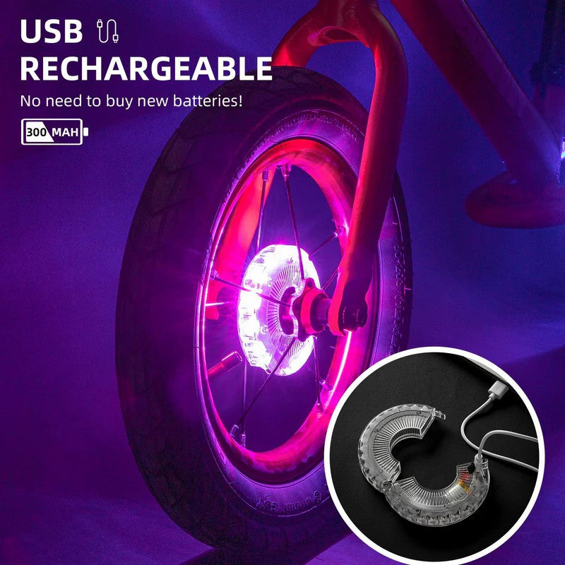 Multi Colored Hub Light