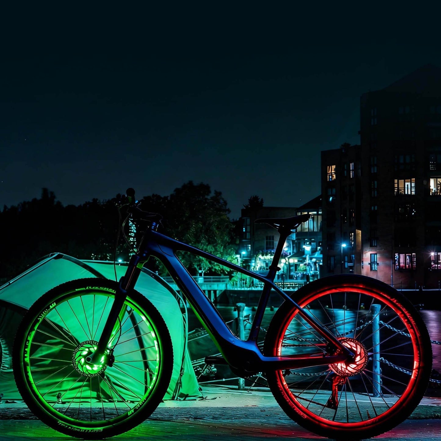 Multi Colored Hub Light